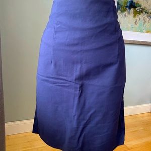 Navy Blue pencil skirt size 8